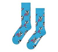Happy Socks Regular Fit Socken mit Logo-Print Modell 'Venom' in Royal, Größe 41-46