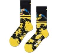 Happy Socks MARVEL™ X-Men Wolverine Sock (DE/NL/SE/PL, Numerisch, 36, 40, Regular, Regular, Mehrfarbig)