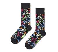 Happy Socks MEGA STAR SOCK (DE/NL/SE/PL, Numerisch, 36, 40, Regular, Regular, MEHRFARBIG)