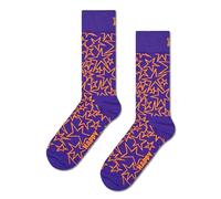 happy socks - Mega Star Sock Violett - Gr. - 38