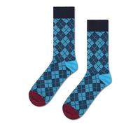 happy socks - Mini Argyle Jaquard Sock Blau - Gr. - 43.5