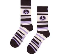 Happy Socks - Peace Stripes Socken weiß