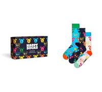 Happy Socks 3-Pack Mixed Dog Socks Gift Set 41-46