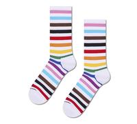 happy socks - Pride Sneaker Sock Weiß - Gr. - 43.5