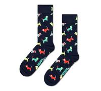 Happy Socks Socken Puppy Love – farbenfroh, verspielt, Baumwolle, blau – für Männer und Frauen 41-46