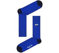 Happy Socks Unisex Ribbed Embroidery Car Bedruckte Socken, bunt, 41-46