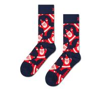 happy socks - Santa Sock Blau - Gr. - 38