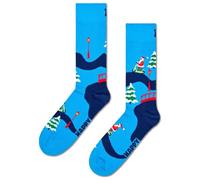 Happy Socks Santa On The Way To Work Sock (41-46)