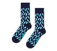 Happy Socks Sardine Baumwolle Socken Damen Herren Marine Hellblau 36-40