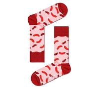 Happy Socks Tagessocke Crew Sausage (Wurst) pink - 1 Paar, Größe 36-40