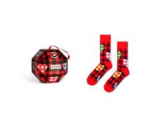 Happy Socks Halbbeinsocken 41-46 Bauble Gift Box 1 P000331, mehrfarbig, 41-46