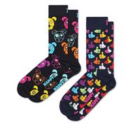 Happy Socks Socken mit Hundemuster für Herren und Damen, 36-40 & 41-46