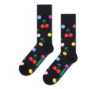 Happy Socks Socken mit Kirschmuster für Herren und Damen, 36-40 & 41-46