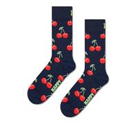 Happy Socks Socken mit Kirschmuster für Herren und Damen, 36-40 & 41-46