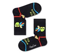 Happy Socks Socken "U & Me" in Schwarz - Größe 22-24 | Babysocken Strumpfhosen