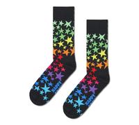 Happy Socks Socken mit Motiv-Stitching Modell 'Star Cluster' in Black, Größe 36-40