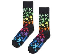Happy Socks Star Sock (DE/NL/SE/PL, Numerisch, 36, 40, Regular, Regular, schwarz)