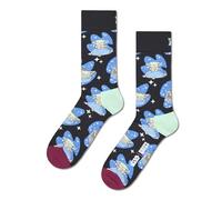 Happy Socks STAR WARS™ MANDALORIAN SNOWFLAKE SNEAKER SOCK Weihnachtskollektion (DE/NL/SE/PL, Numerisch, 41, 46, Regular, Regular, Mehrfarbig)