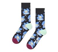 Happy Socks STAR WARS™ MANDALORIAN SNOWFLAKE SNEAKER SOCK Weihnachtskollektion (DE/NL/SE/PL, Numerisch, 36, 40, Regular, Regular, Mehrfarbig)
