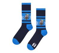 Happy Socks STAR WARS™ MANDALORIAN SNOWFLAKE SOCK Holidy Sock (DE/NL/SE/PL, Numerisch, 41, 46, Regular, Regular, Mehrfarbig)