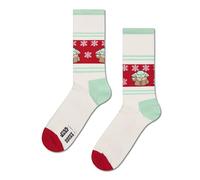 Happy Socks STAR WARS™ STAR WARS™ GROGU SNOWFLAKE SNEAKER SOCK Holiday (DE/NL/SE/PL, Numerisch, 36, 40, Regular, Regular, Mehrfarbig)