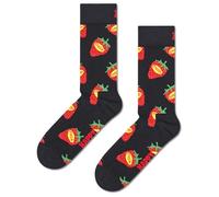 Happy Socks STRAWBERRY FRESH SOCK (DE/NL/SE/PL, Numerisch, 36, 40, Regular, Regular, Mehrfarbig)