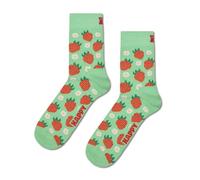 happy socks - Strawberry Short Crew Sock Grün - Gr. - 38