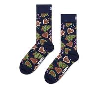 happy socks - Gingerbread Cookies Sock Blau - Gr. - 38