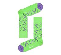 Happy Socks Tagessocke Crew The Simpsons Bart (Bio-Baumwolle) hellgrün - 1 Paar, Größe 36-40