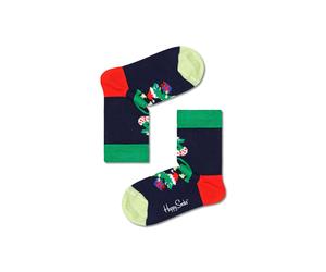 Happy Socks Tagessocke Kids Jumbo Jumbosaurus (Dinosaurier) dunkelblau Jungen/Mädchen - 1 Paar, Größe 12-24M