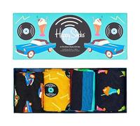 Happy Socks At The Diner Socks Gift Set 4-Pack Unisex Geschenksocken Mehrfarbig, Gr. 36-40 EU