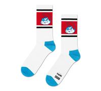 happy socks - The Smurfs Papa Smurf Sneaker Sock Weiß - Gr. - 43.5