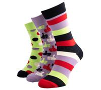 Happy Socks Unisex Thumbs Up Herrensocken, bunt, 41-46 (3er Pack)