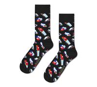 happy socks - Traffic Jam Sock Schwarz - Gr. - 43.5