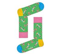 Happy Socks Unisex Candy Cane Sock, Multicolour (Multicolour 730), 36-40 EU