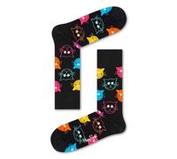 Happy Socks lustige Katze Socken - Socken mit Animal-Print - farbenfrohe Baumwollsocken für Männer und Frauen
