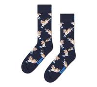 Cow Sock Blau 36/40