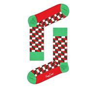 Happy Socks Unisex Filled Optic Socken, Multi, 3-7 (36-40)