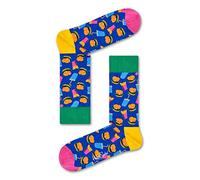 Happy Socks Unisex Freizeitsocken Hamburger Sock, Blau (Navy 6000, 36-40