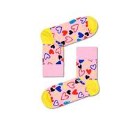 Happy Socks Unisex Größe 36-40 Socken I Heart U Half Crew, bunt