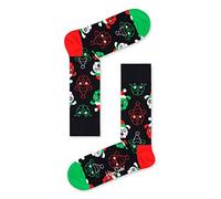 Happy Socks Unisex Santa Dog Socks, 36-40