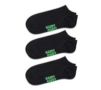 Happy Socks Unisex Sneaker Socken Solid 3er Pack 41|42|43|44|45|46 3 Stk.