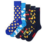 Happy Socks Unisex Socken, 5er Pack - Motivsocken, Kurzsocken, Baumwolle Rubber Ducks 36-40