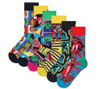 Happy socks 6P Marvel Avengers Assemble Gift Set Mixed Baumwolle Gr 41/46