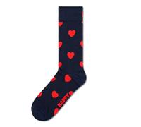 Happy Socks Unisex Socken - Love, Valentinstag, Geschenkbox Heart Socks Navy / 36-40 36-40 Blau
