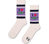 Happy Socks Socken aus Baumwoll-Mix Modell 'I HEART GROGU' in Offwhite, Größe 41-46