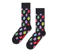 Happy Socks Socken Teddy-Bär – Unisex, Baumwolle, Mehrfarbig, Größe 42-46