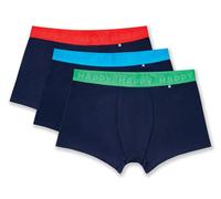 Happy Socks Herren Boxershorts Solid Navy 3er Pack M