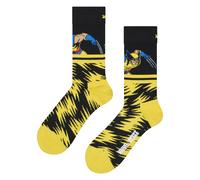 Happy Socks Wolverine Socken (Marvel X-Men), Herren - Schwarz EU 39 - 45