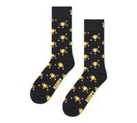 Happy Socks YOU WIN SOCK (DE/NL/SE/PL, Numerisch, 36, 40, Regular, Regular, Schwarz)